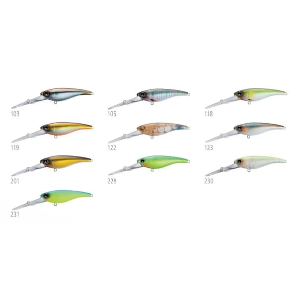 Shimano bantam pavlo shad 59 sp Blå/Grå/Orange
