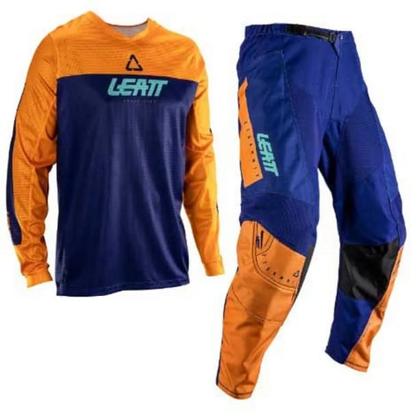 Leatt 3.5 Orange/Blue Off-road Set