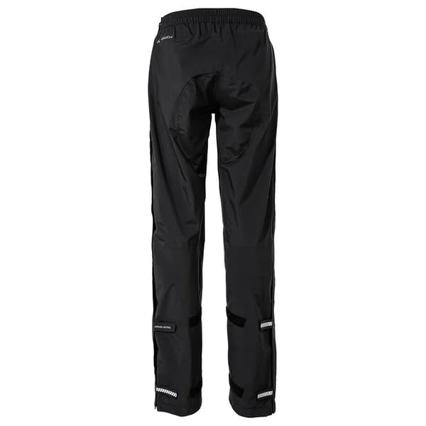 Vaude Yaras Rain Zip Pants Sort
