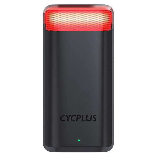 Cycplus L7 baglygte med radar, sort, 2000 mAh, 30 timers batteritid