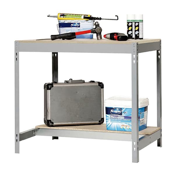 Simonrack simonwork bt0 arbejdsbænk grå 1500x600