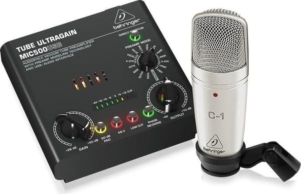 Behringer Voice Studio Mikrofon med USB-ljudgränssnitt