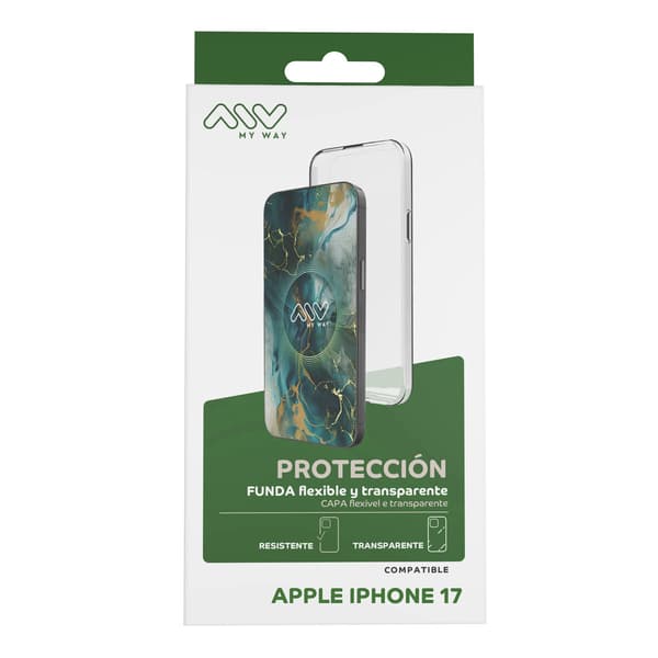 myway iPhone 17 telefonfodral Transparent