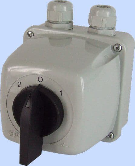 Elektromet 2-0-1 strømafbryder 40A IP44