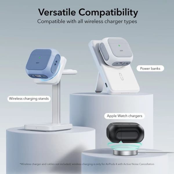 ESR Orbit HaloLock Etui MagSafe til Apple AirPods 4 Sort