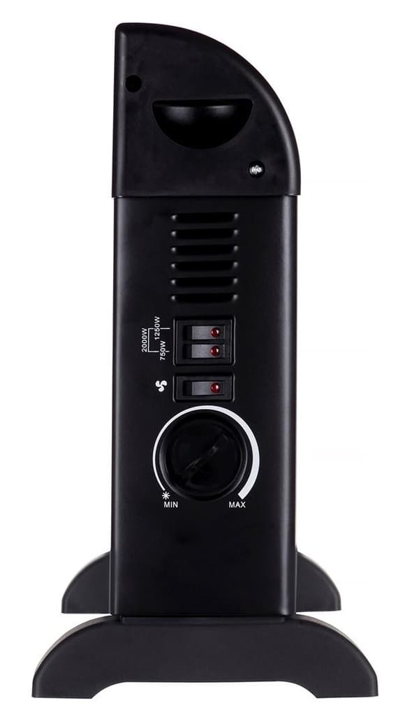 Volteno vo2783 konvektorvarmer 2000W sort