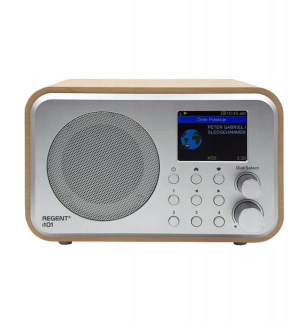 Ferguson Regent i101 Internet Radio Bluetooth 5.3 i Lys Træ