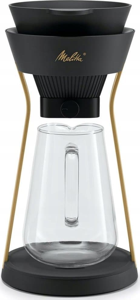 Melitta Amano kahvinkeittimen 700 ml musta/hopea