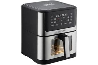 Kitchencook AIRMED_WXL luftfritøs 8L i rustfrit stål
