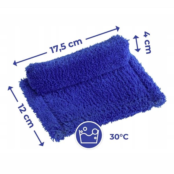 Maximex speedy mop pads set av 2 mikrofiberpaddar