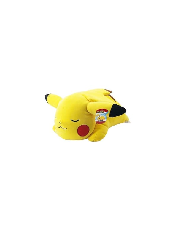 Pokémon Sovande plysch Pikachu jaune