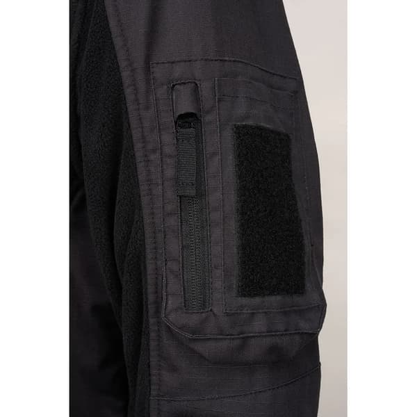 Brandit Ripstop Fleece Jakke Sort