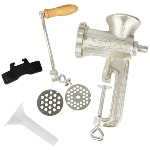 Craft No. 5 Köttkvarn i gjutjärn, silver