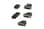 accsup audio/video adapter kit 5 pack musta