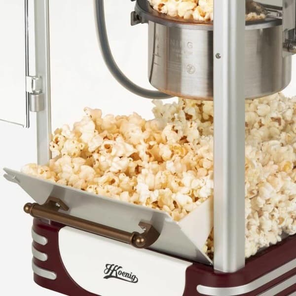 H.Koenig pop330 popcornkone 50g kapasiteetti