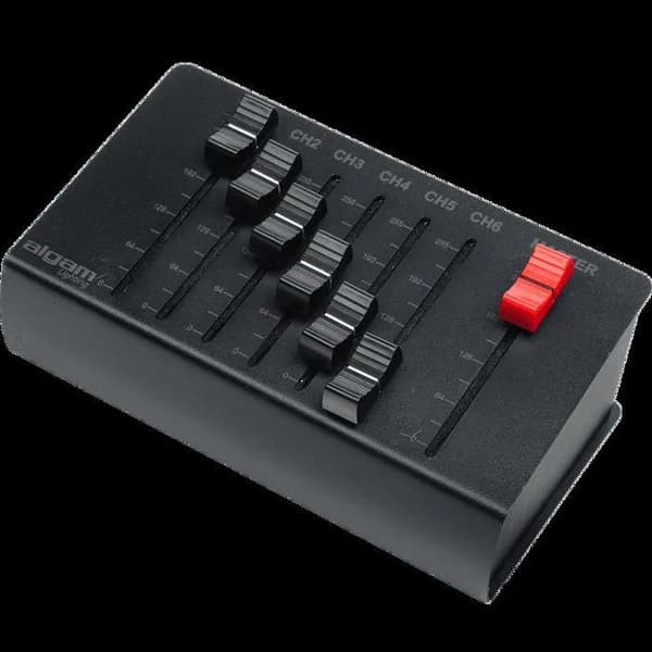 Algam Lighting DMX6 PLUS batteridriven 6-kanals DMX-kontroller