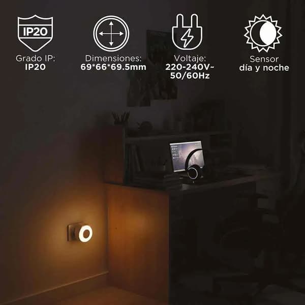 Muvit Io Smart Plug Sølv