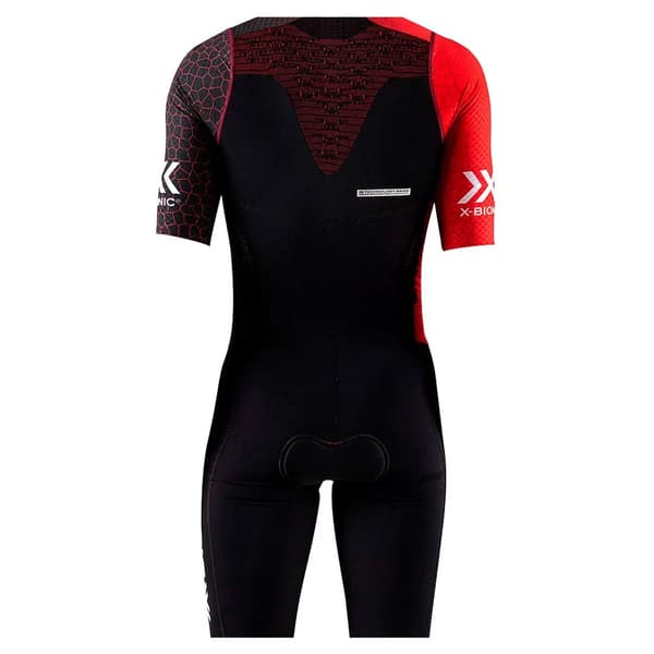 X-Bionic Dragonfly Skinsuit Kortärmad Röd