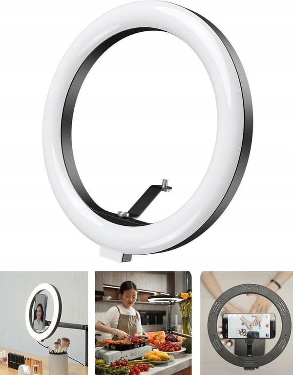 Telesin Ringlys 10 tommer 1600 lumen