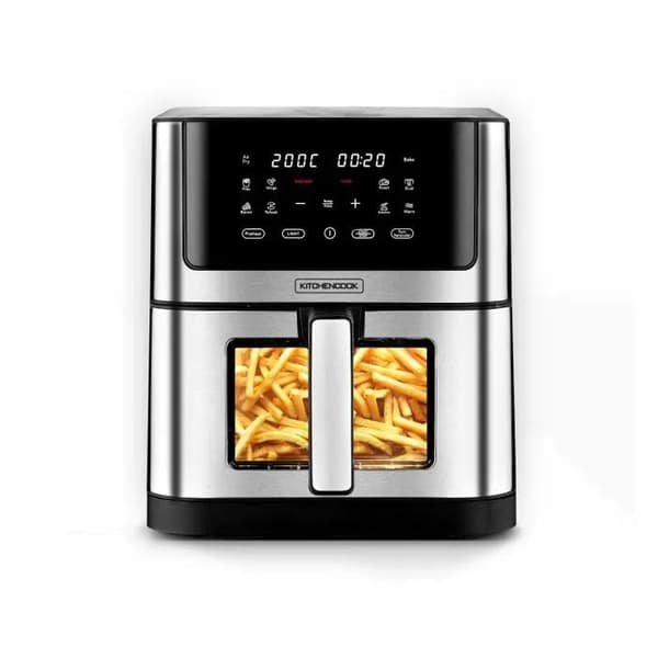 Kitchencook AIRMED_WXL luftfritøs 8L i rustfrit stål