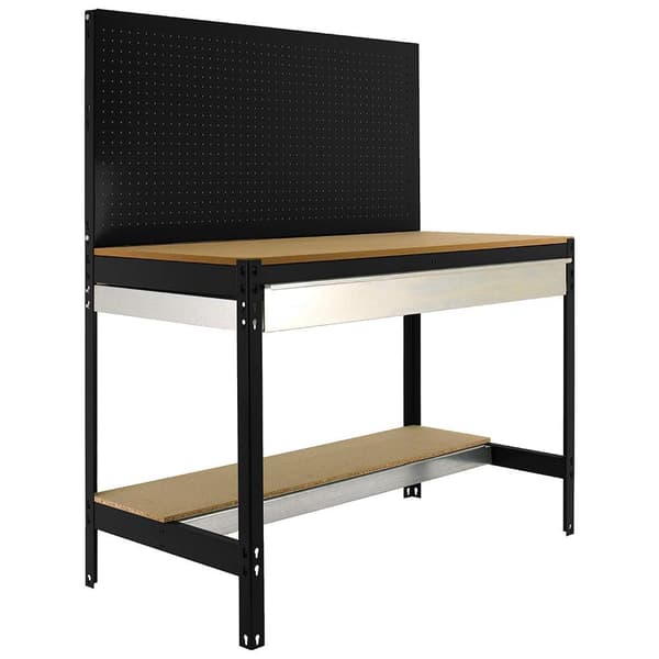 Simonrack bt2 box 900 Gray/Brown arbetsbänk