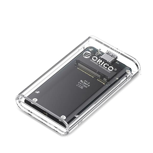 Orico TC10-MS Läpinäkyvä mSATA USB-C Levyke 2TB