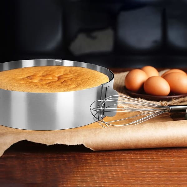 la-cucina justerbar bageform i rustfrit stål 16-30 cm