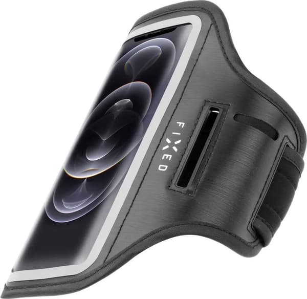 fixed armbånd smartphoneholder op til 6,7 tommer sort