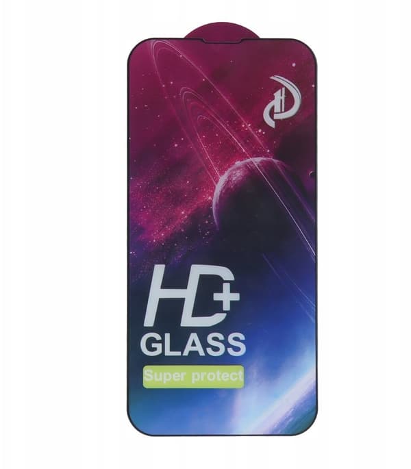 Telforceone 9d hærdet glas sort 10-pak