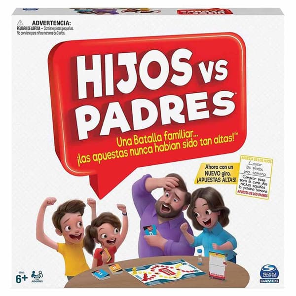 Aster Spin MHijos vs Padres multicolore