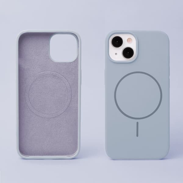 etteri silicone thin mag iPhone 16 Pro Max vaaleansininen
