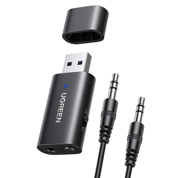 Ugreen cm523 Bluetooth 5.1 äänisovitin musta