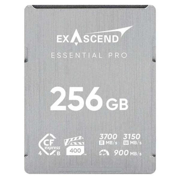 Exascend Essential Pro 256GB CFexpress 4.0 minneskort