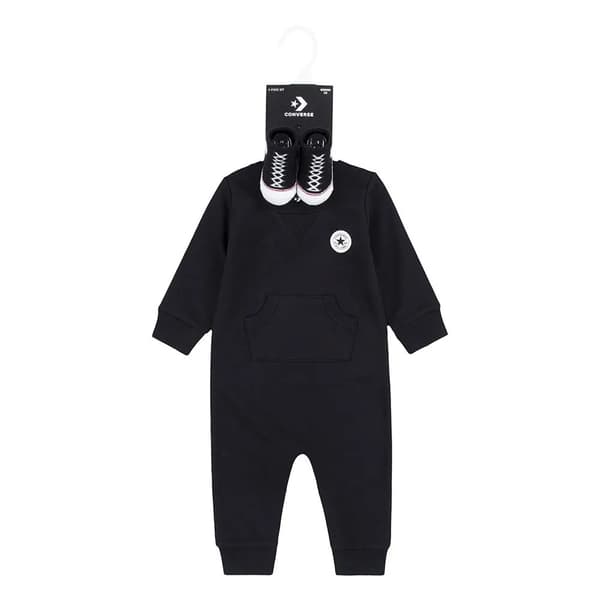 Converse lil chuck jumpsuit svart 9 månader