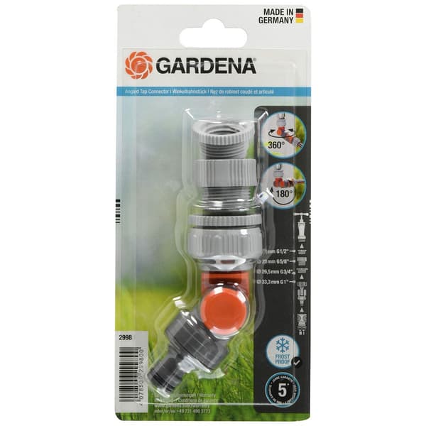 Gardena artikuleret forbindelse Grå/Orange