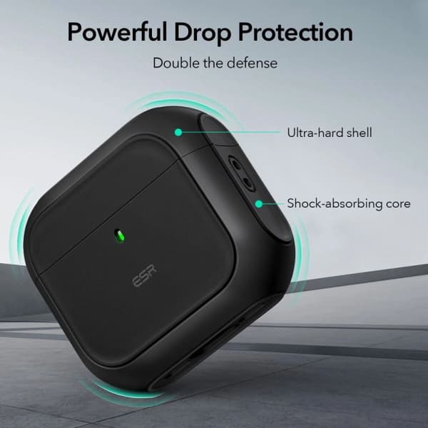 ESR Orbit HaloLock Etui MagSafe til Apple AirPods 4 Sort