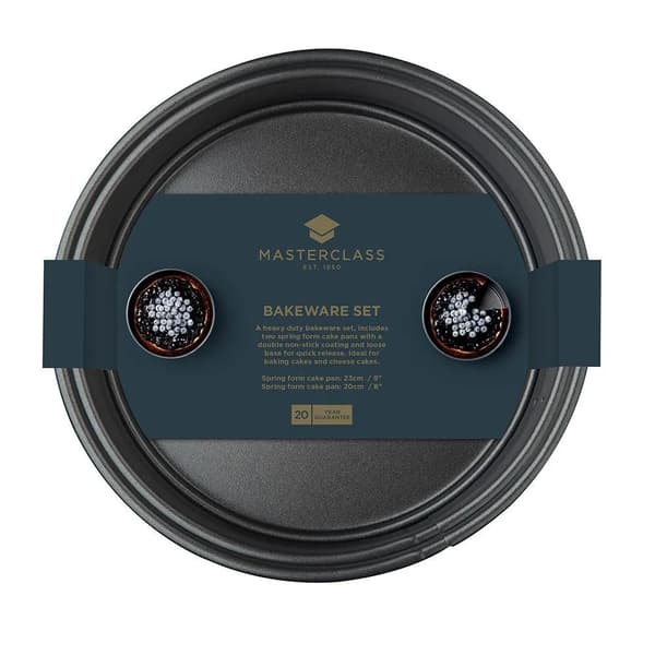 Aster Kitchencraft Masterclass - Non-Stick Kageform Sæt (2 Stykker) grå