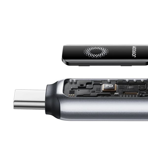 Joyroom s-a55 starflight USB-C til Lightning-kabel 30W 1.2m sort