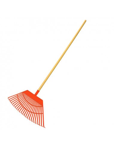 EDM stor trädgårdshacka orange 55x31x116cm