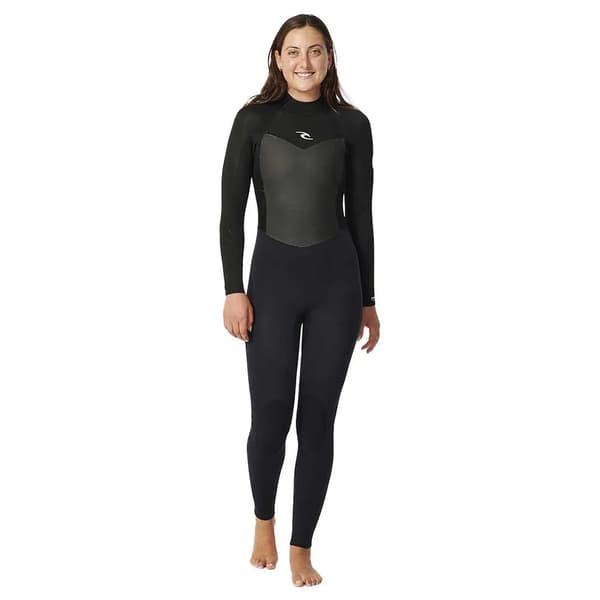 Rip Curl Omega 4/3mm Back Zip Wetsuit Black