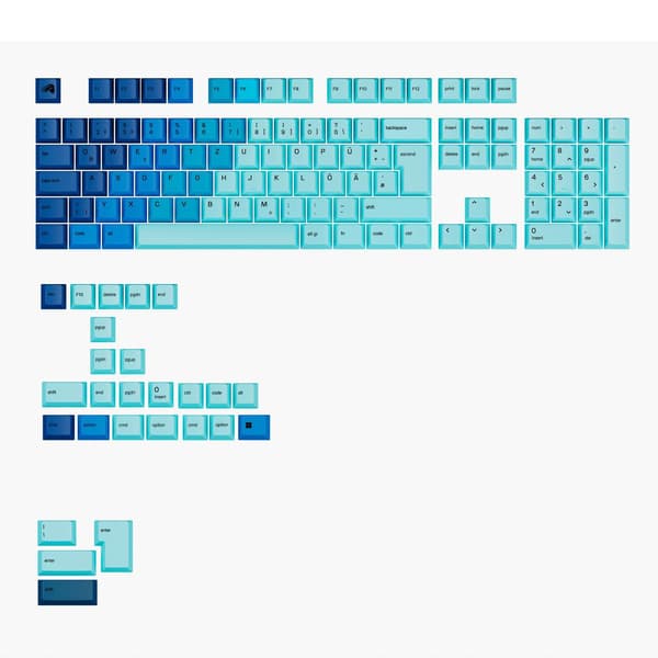 Glorious GPBT Gradient i färgen bleu océan