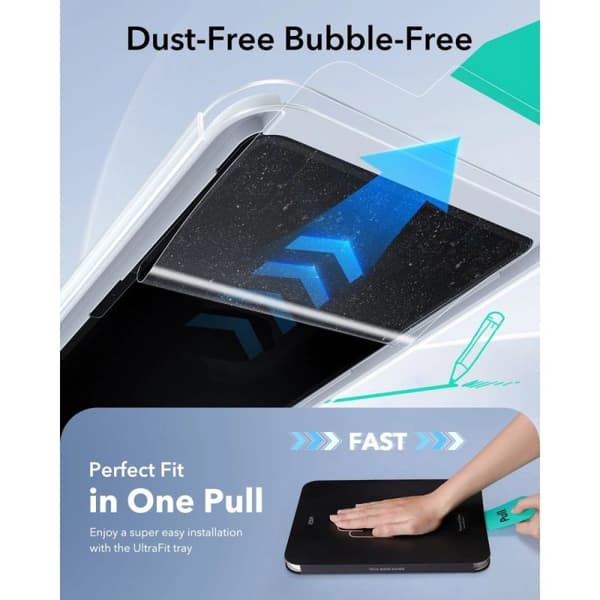 ESR Paper Feel näytönsuojus kirkas 2-pack