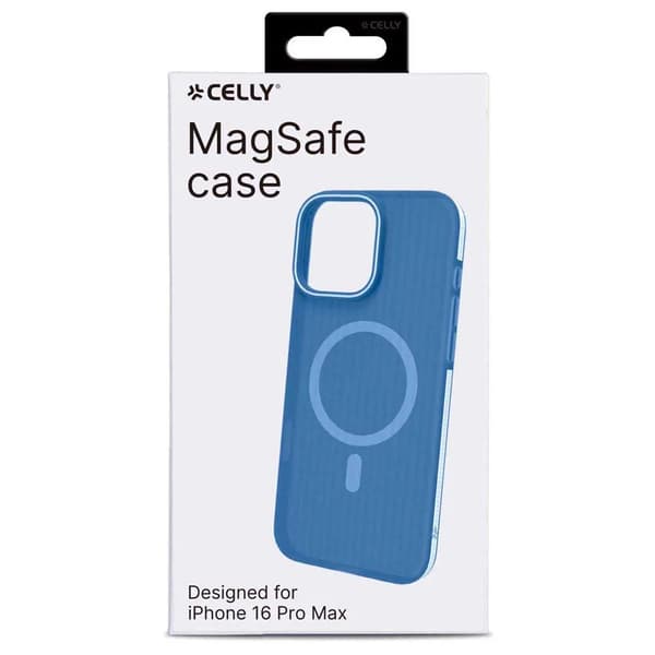 Celly iPhone 16 Pro Max suojakuori musta