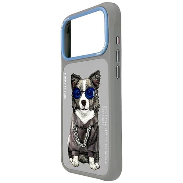 Nimmy glasses cool dog harmaa