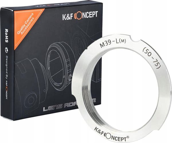 K&F Concept M39 Sort Objektivadapter
