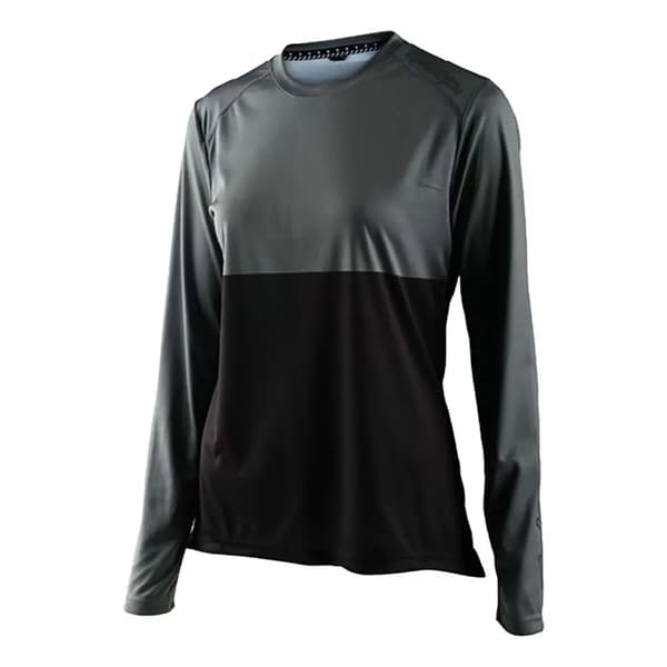 Troy Lee Designs Lilium Pitkähiha Jersey Musta/Harmaa