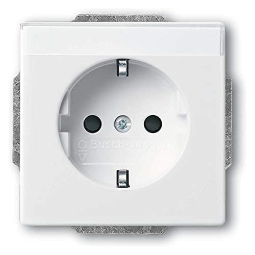 Busch-Jaeger 20 eucnb-84 Schuko socket insert vit