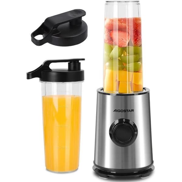 Aigostar 203085 Silver/Gray 350W 1L Blender