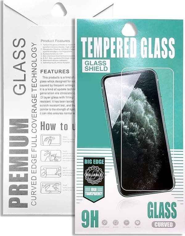 Telforceone 2.5d premium skærmbeskyttelse til Xiaomi Redmi Note 9 Pro - Transparent