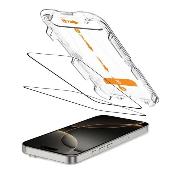 Tech-Protect Quick Set+ 9H kovakalvo iPhone 16 Pro 2-pakkaus